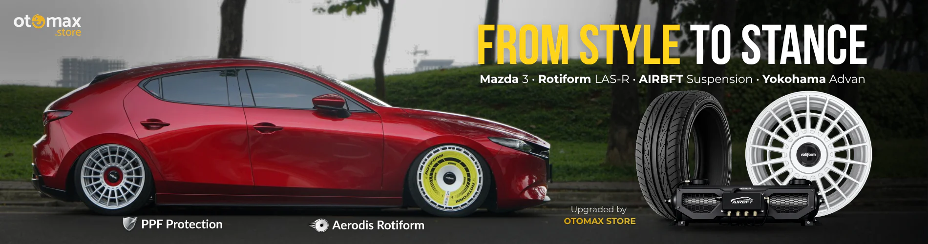 Upgrade Performa Velg & Ban