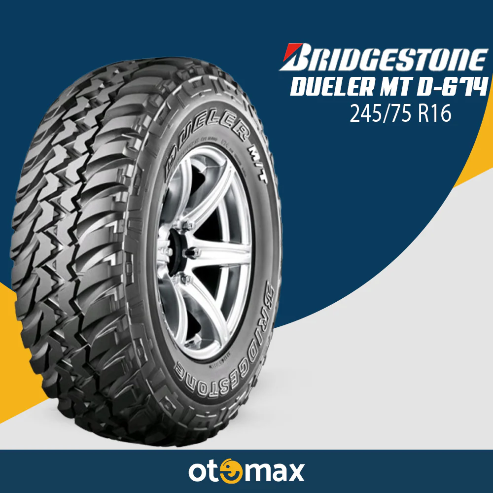 Ban Mobil Bridgestone D-674 M/T 245/75 R16
