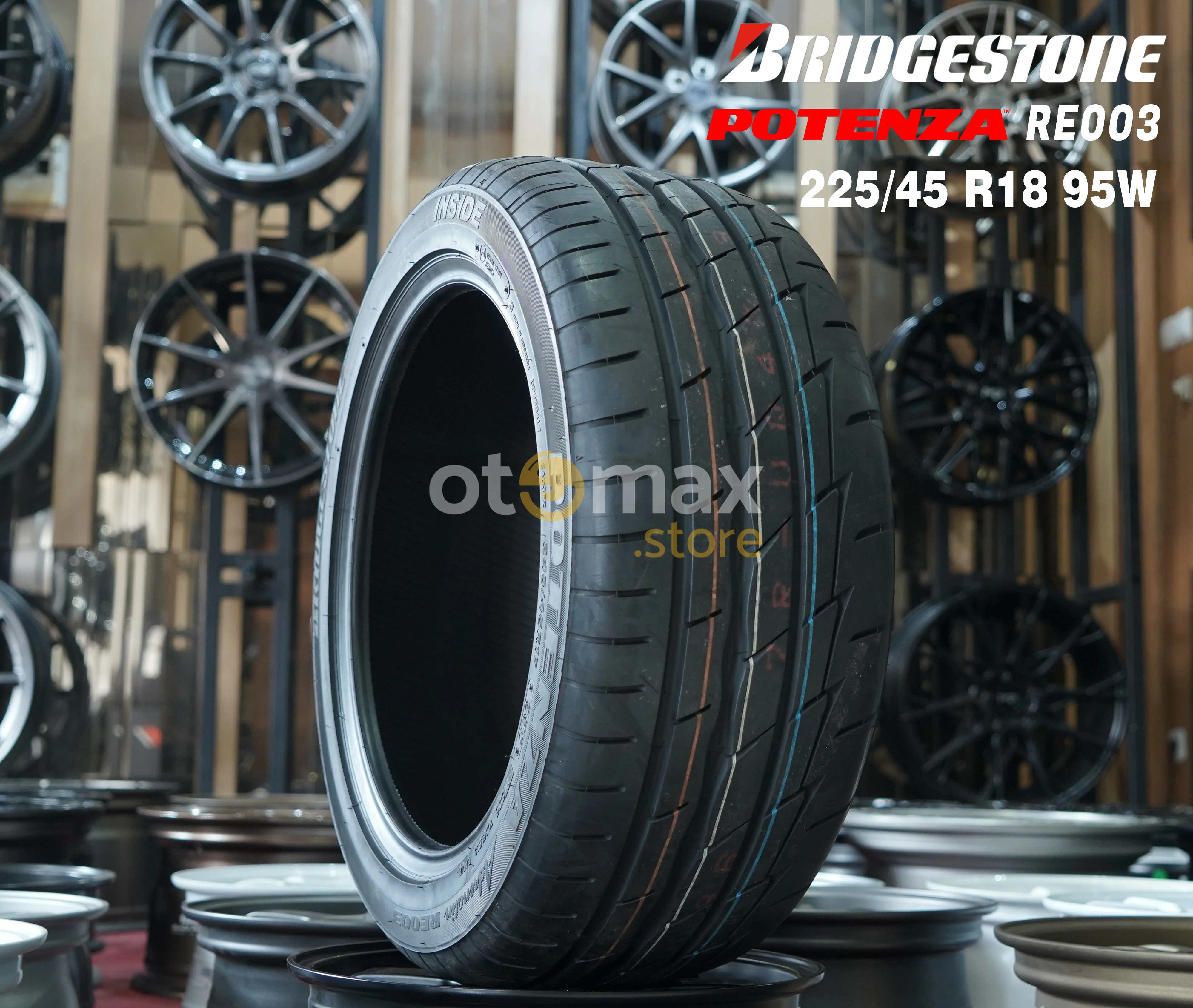 Ban Mobil Bridgestone Potenza RE003 225/45 R18 95W