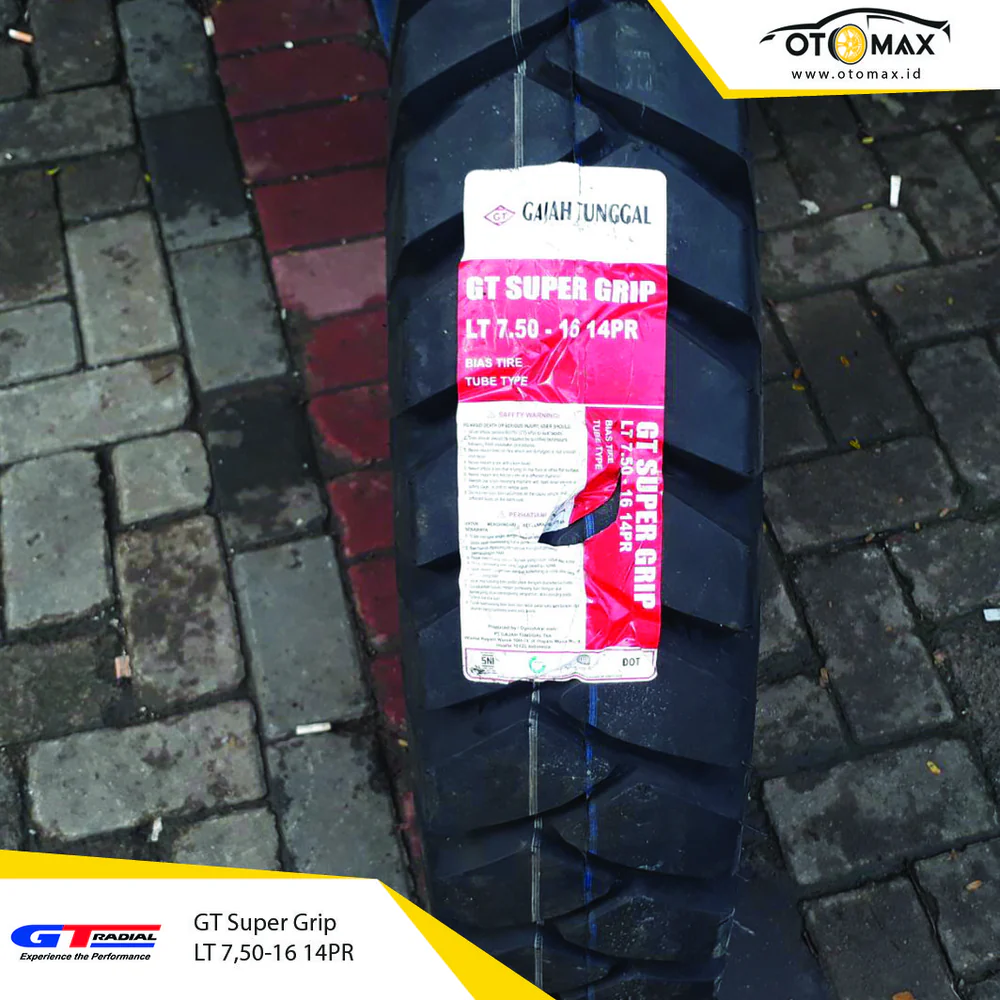 Ban Mobil GT Super Grip LT 7,50 - 16 14PR