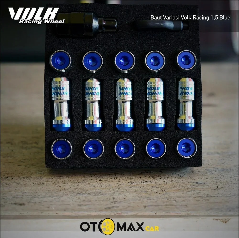 Baut Variasi Volk Racing 1,5 Blue