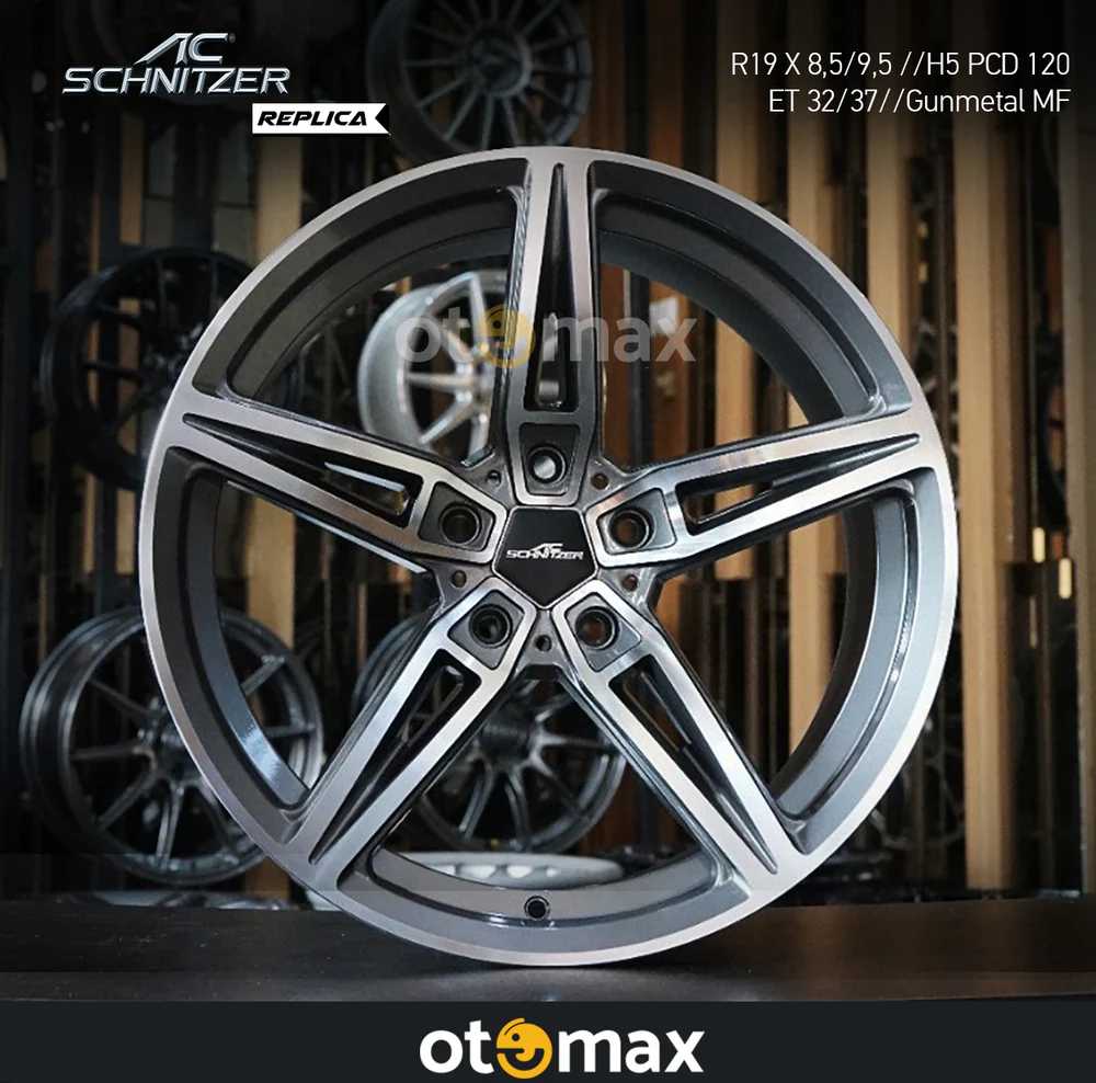 Velg Mobil AC Schnitzer Ring 19 Gunmal MF