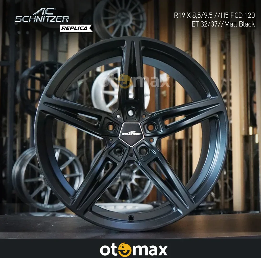 Velg Mobil AC Schnitzer Ring 19 Matt Black