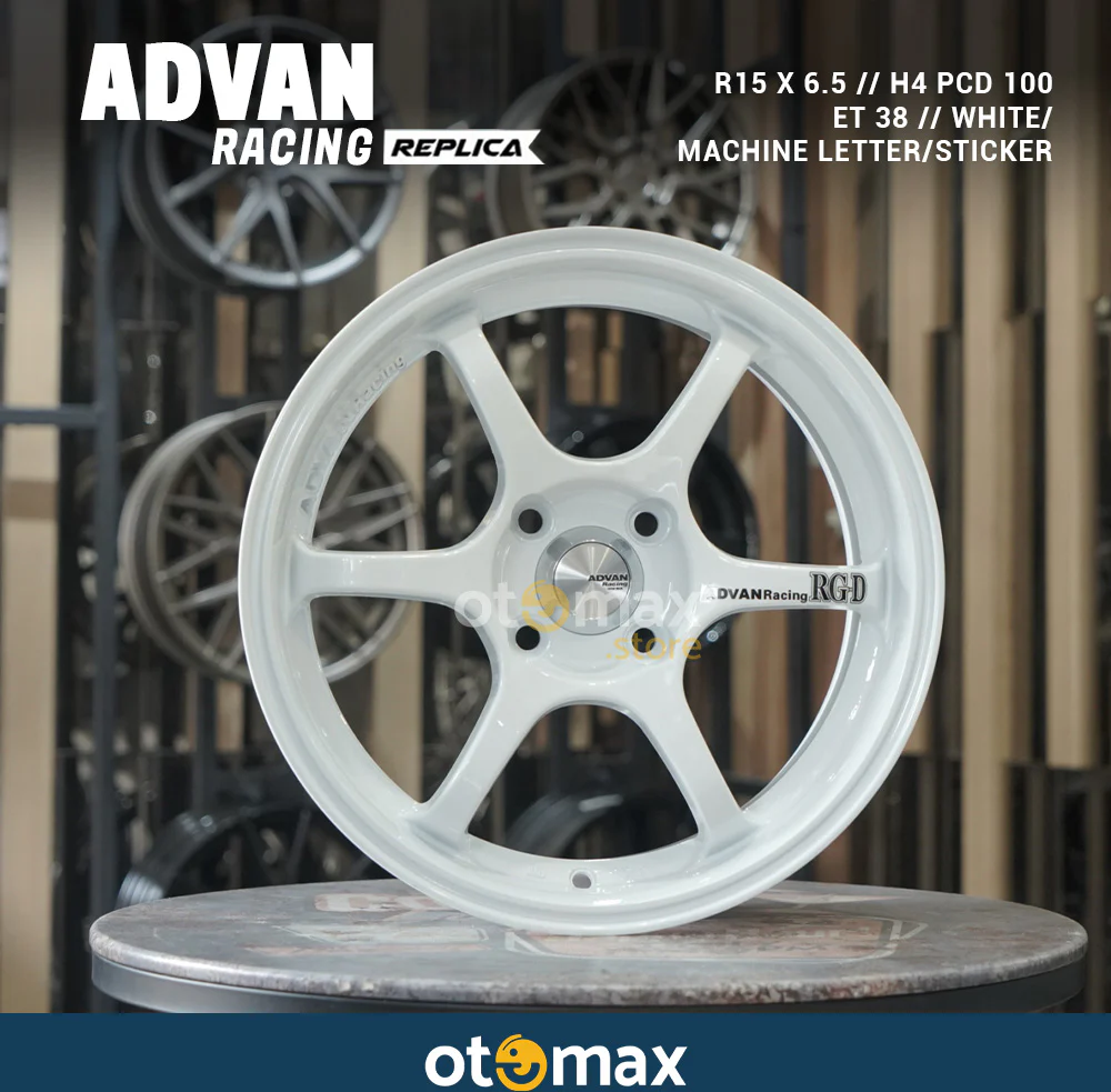 Velg Mobil Advan Racing RG-D Ring 15 White ML