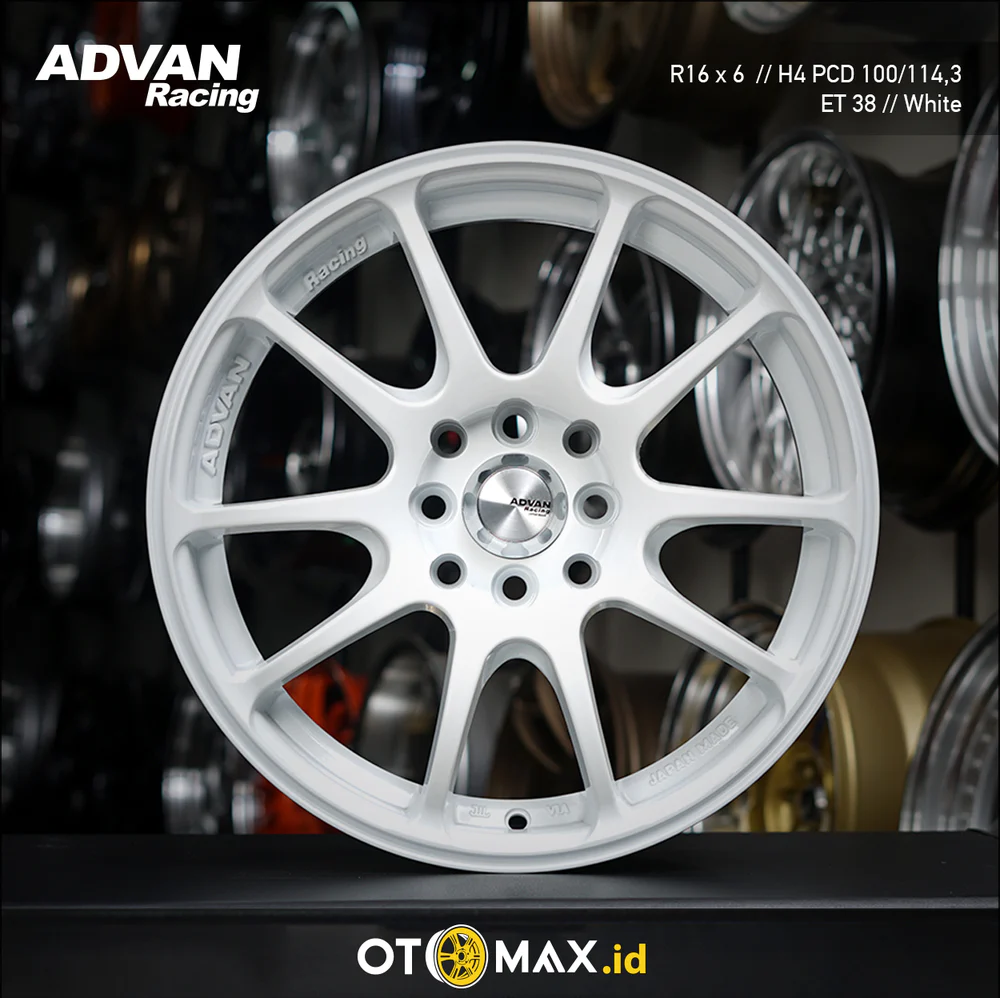 Velg Mobil Advan Rz Ring 16 White