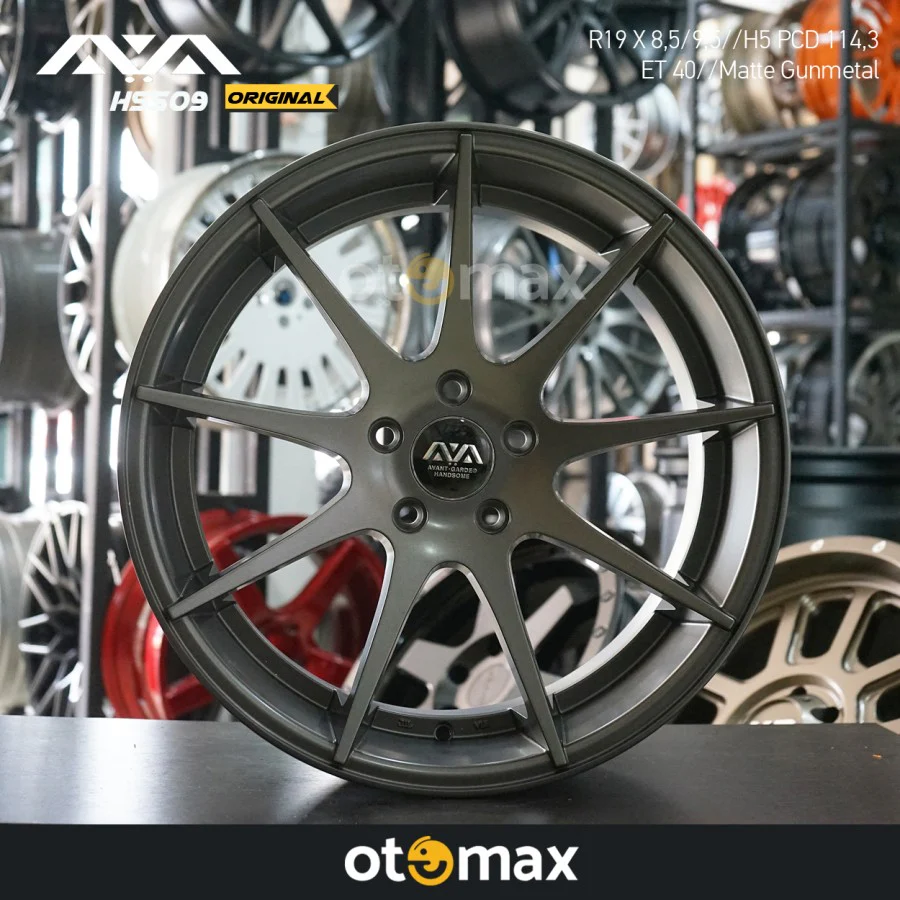 Velg Mobil Avant Garde Handsome HS509 Original Ring 19 Matt Gunmal