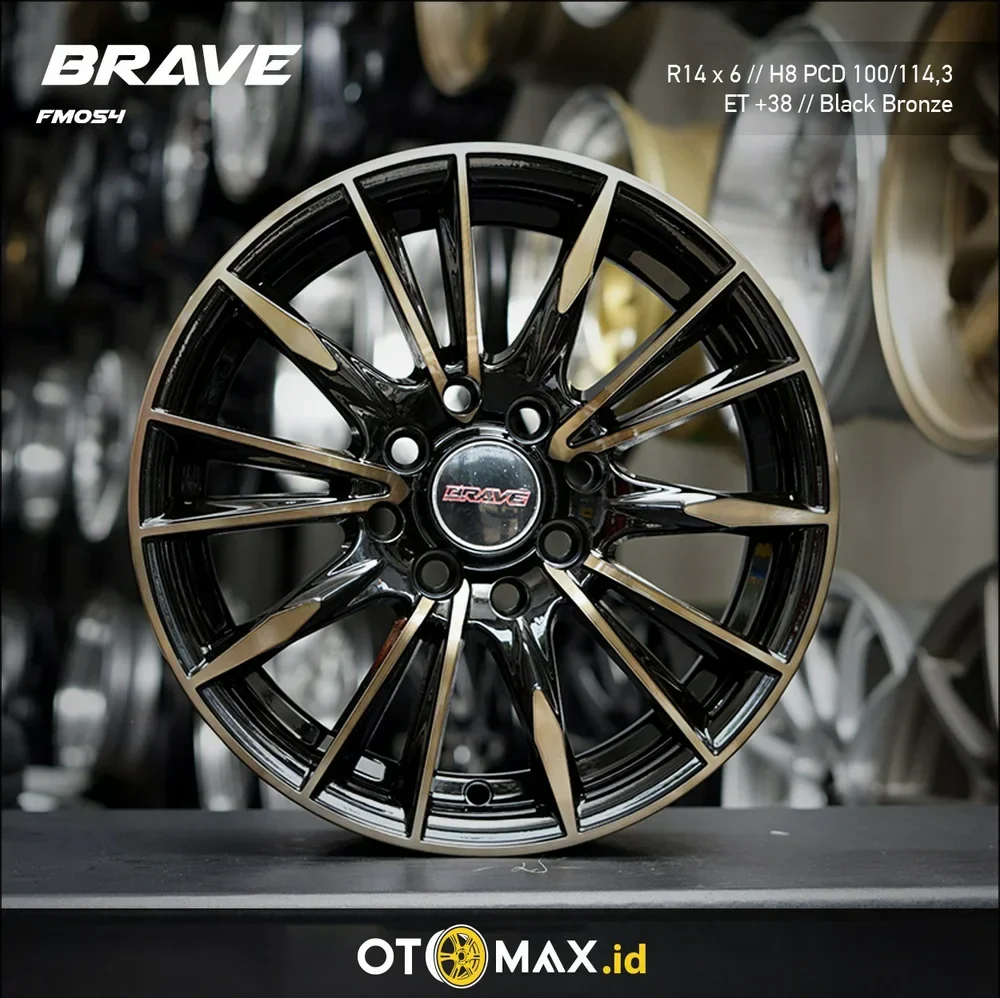 Velg Mobil Brave FM054 Ring 14 Black Bronze