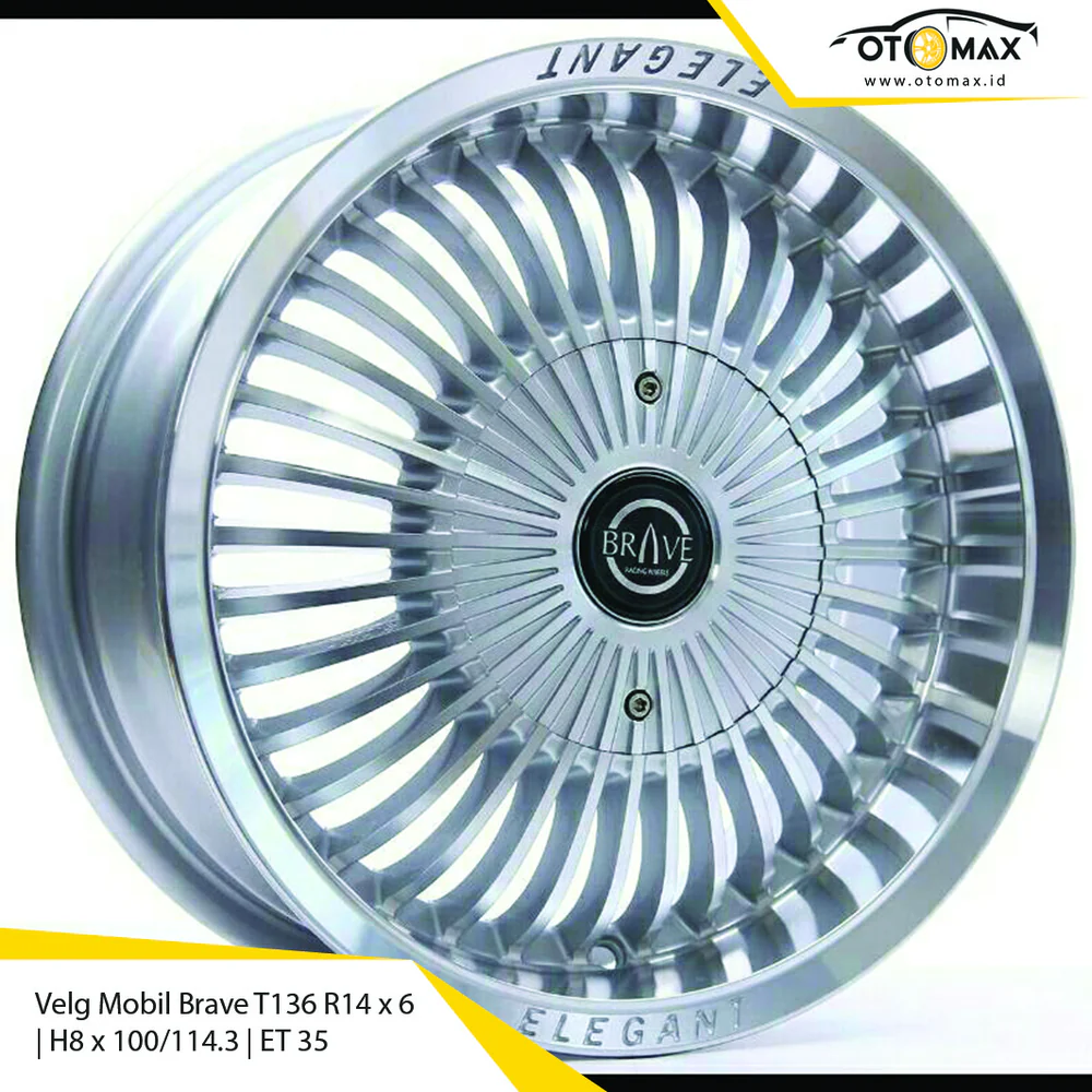 Velg Mobil Brave T136 R14 x 6 H8 x 100/114.3  35