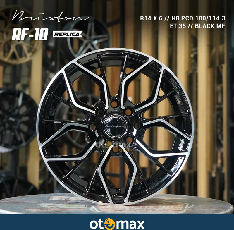 Velg Mobil Brixton RF10 Ring 14 Black