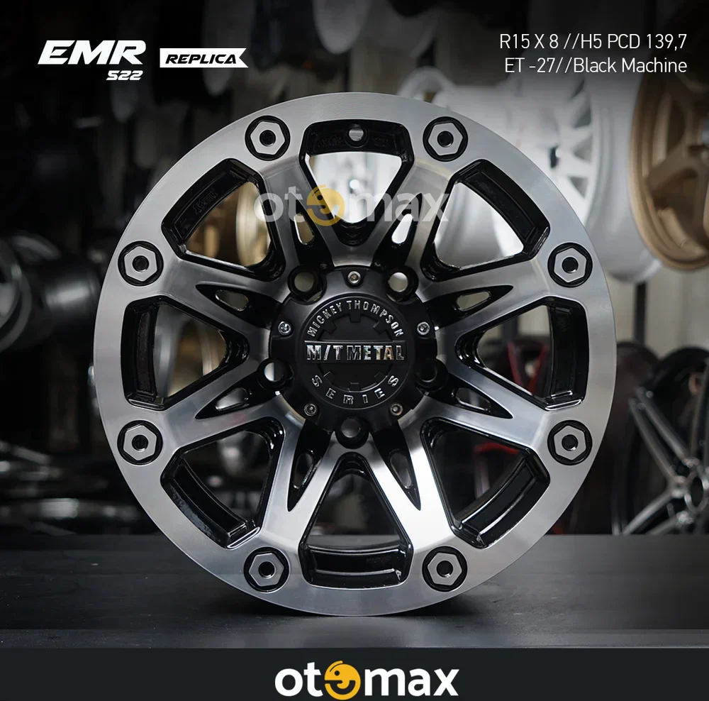 Velg Mobil EMR 522 Ring 15 Black Mechine