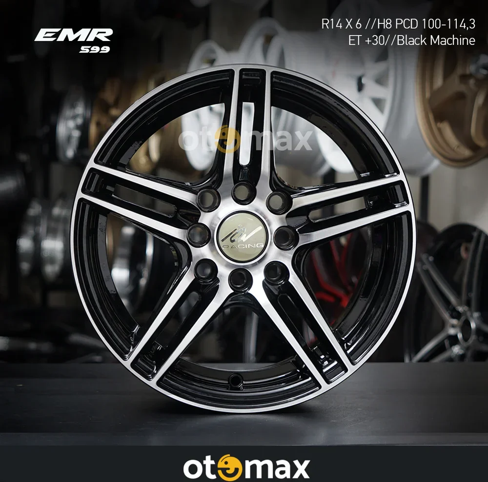Velg Mobil EMR 599 Ring 14 Black Mechine