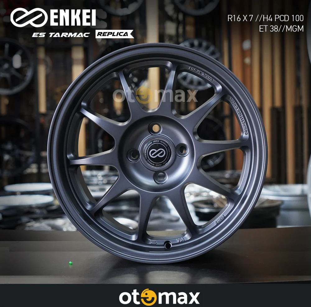 Velg Mobil Enkei ES Tarmac Ring 16 Matt Gunmetal