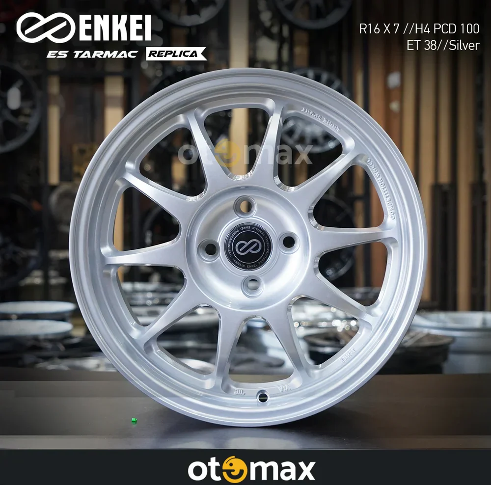 Velg Mobil Enkei ES Tarmac Ring 16 Silver