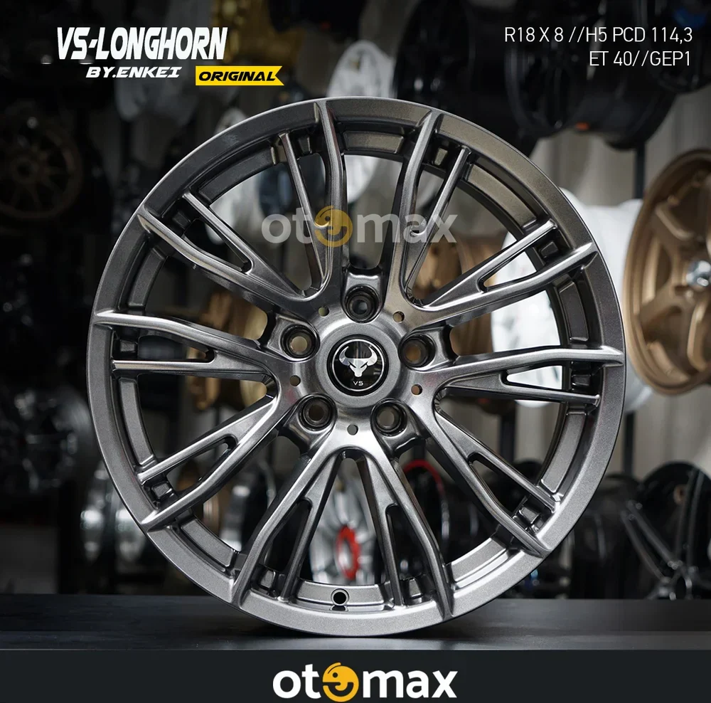 Velg Mobil Enkei Longhorn RA13G Original Ring 18 GEP1