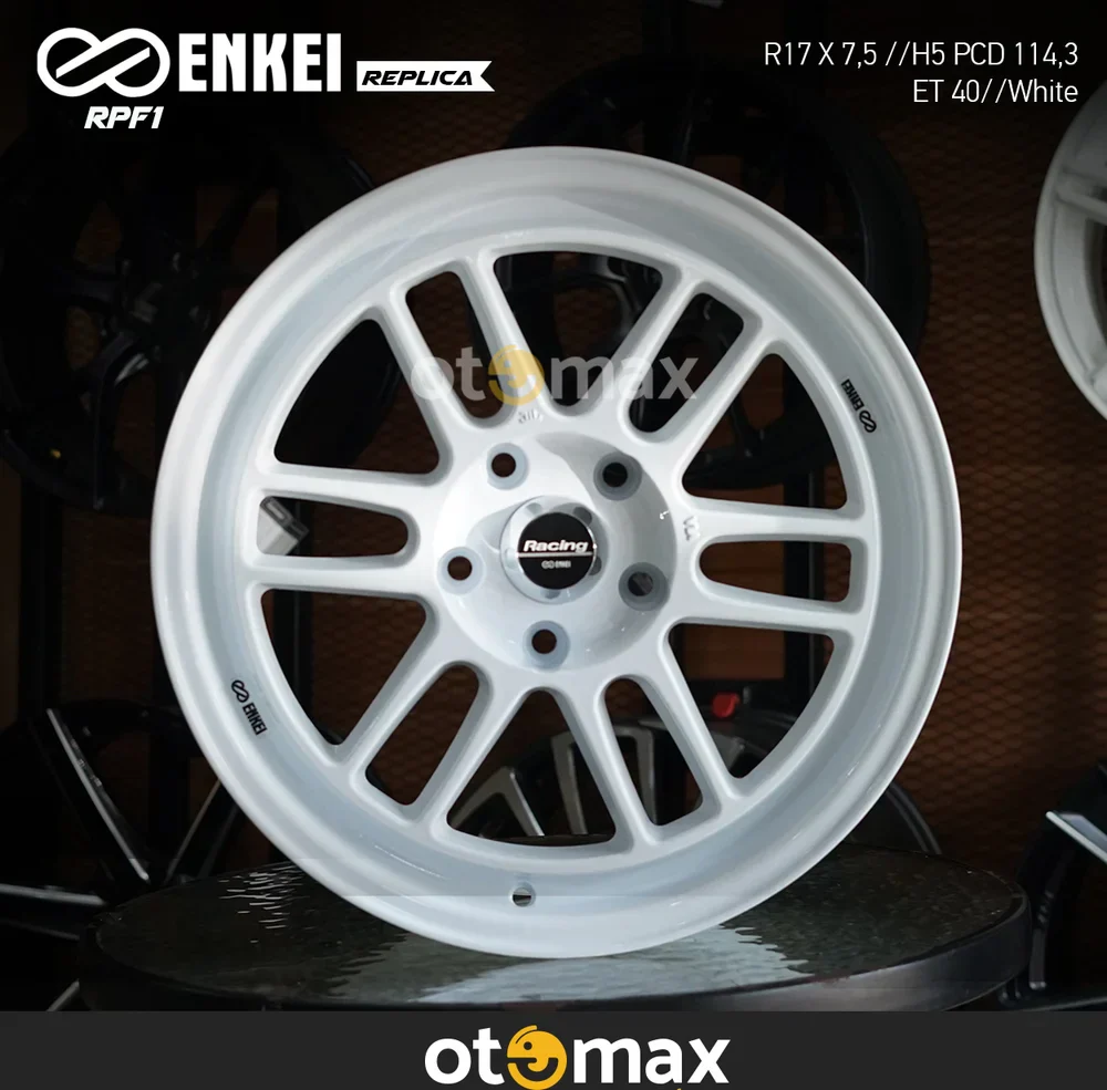 Velg Mobil Enkei RPF1 JH70214 Ring 17 White