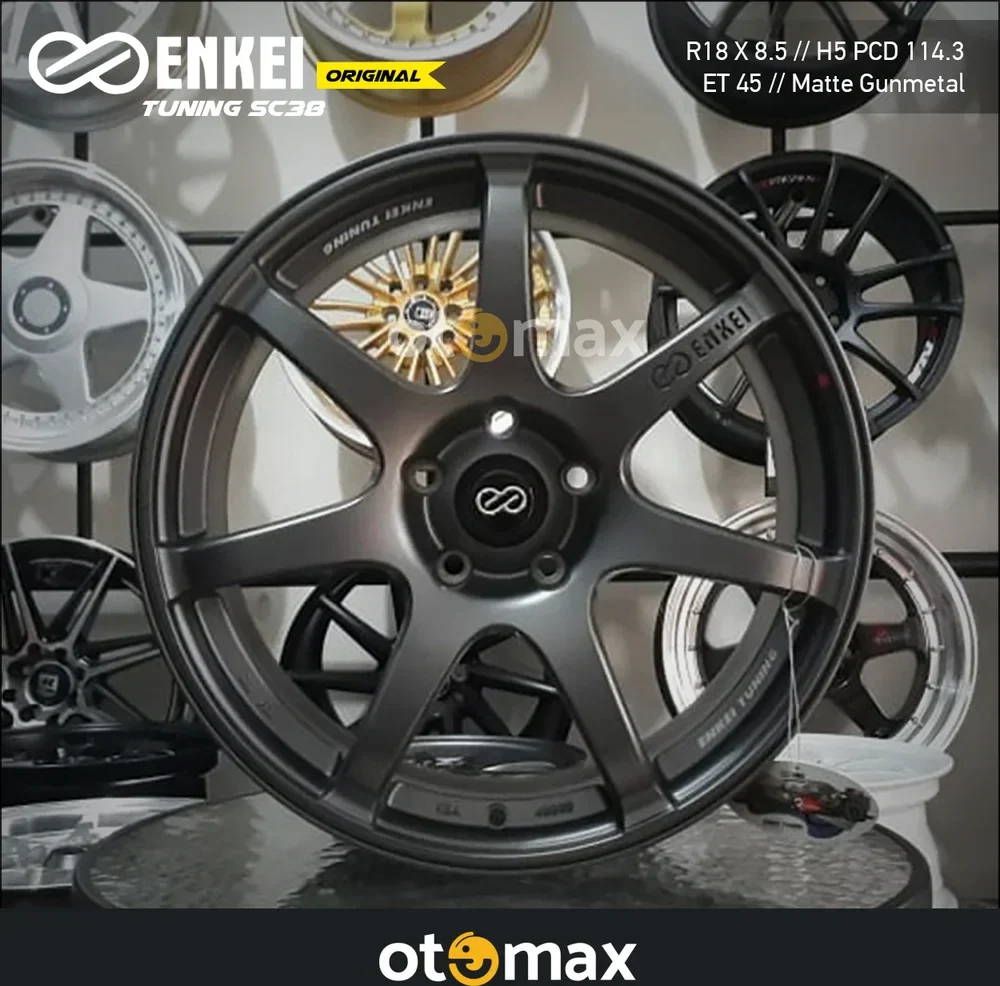 Velg Mobil Enkei Tuning SC38 Original Ring 18 QWDGM3