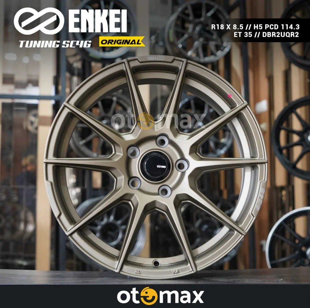 Velg Mobil Enkei Tuning SC46 Original Ring 18 DBR2UQR2