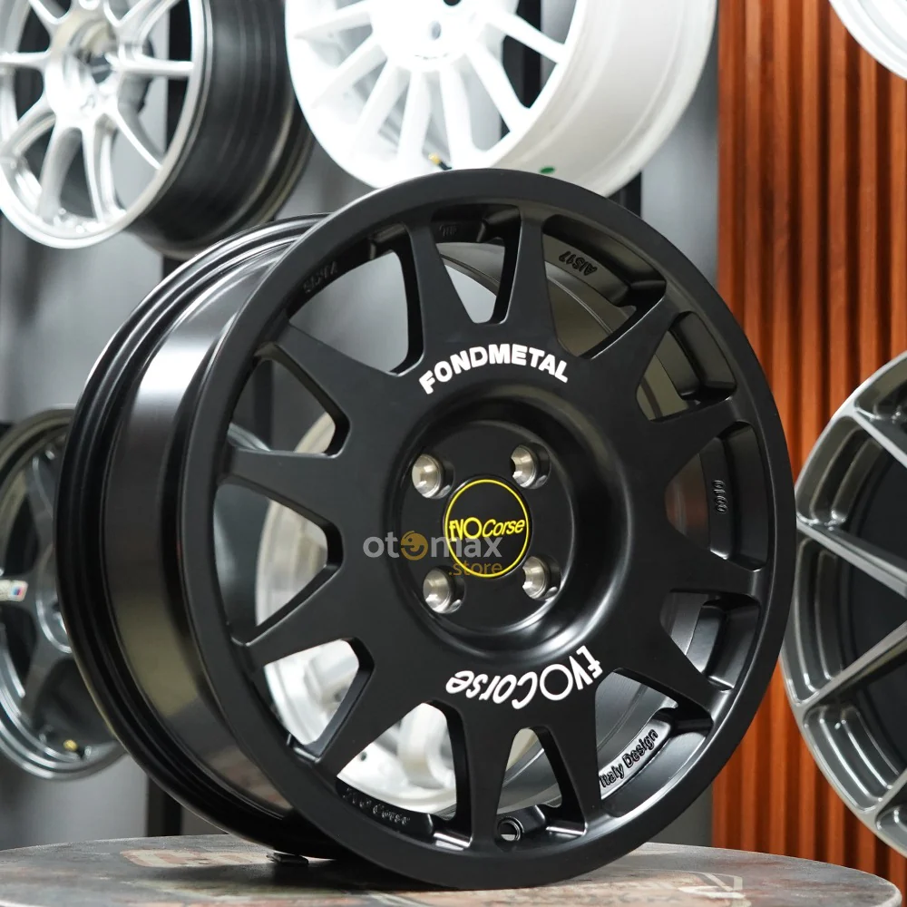 Velg Mobil EvoCorse Dakar Zero Ring 16 Satin Black - Image 5