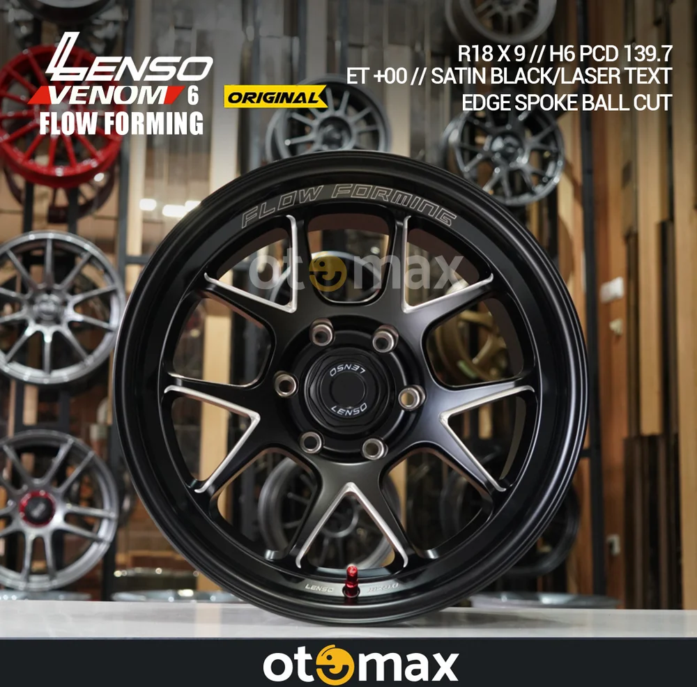 Velg Mobil Lenso Venom 6 Original Ring 18 MKW