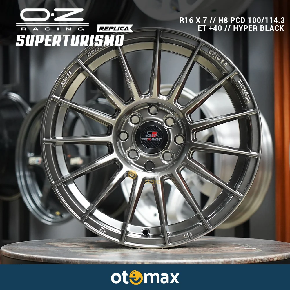 Velg Mobil Oz Racing Superturismo Ring 16 Hyper Black
