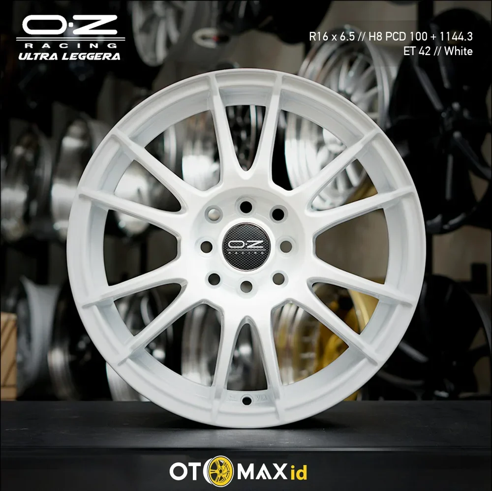 Velg Mobil Oz Ultra Legera Ring 16 White