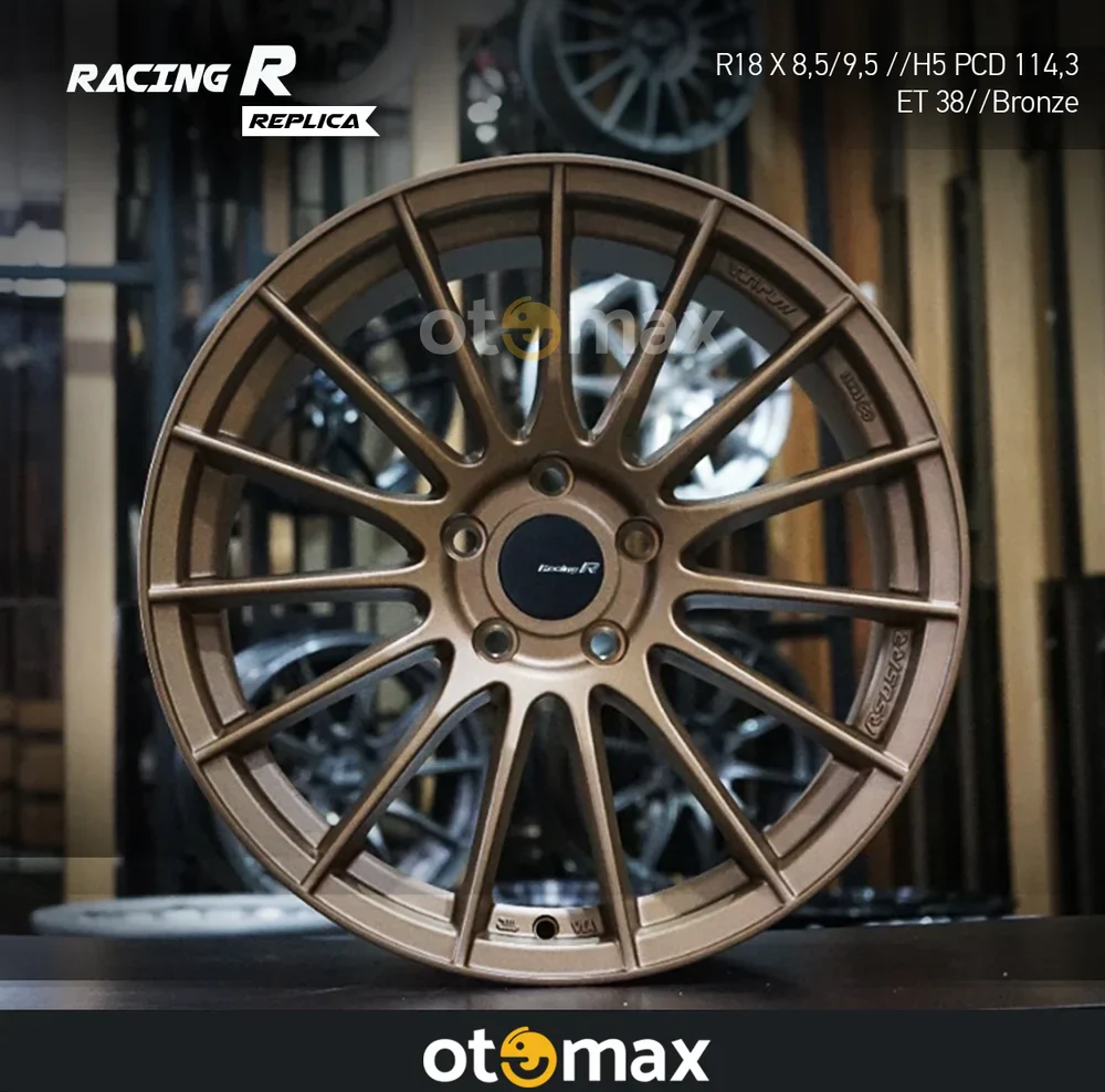 Velg Mobil Racing R RS05 Ring 18 Sand Bronze