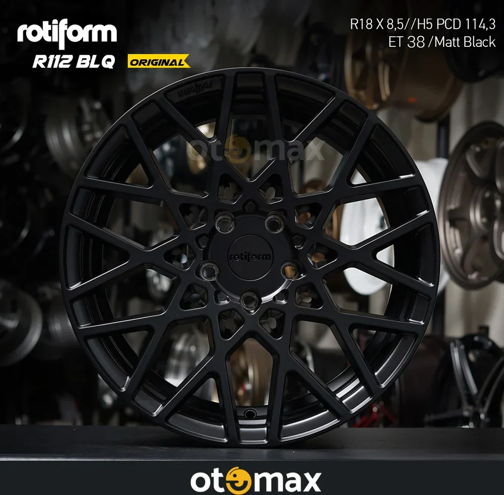 Velg Mobil Rotiform BLQ Original Ring 18 Matt Black