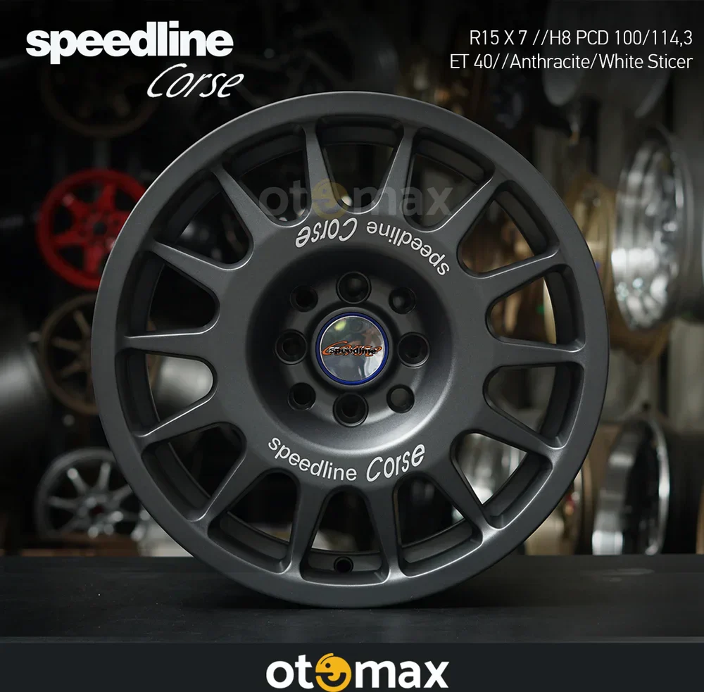Velg Mobil Speedline Corse Ring 15 Anthracite