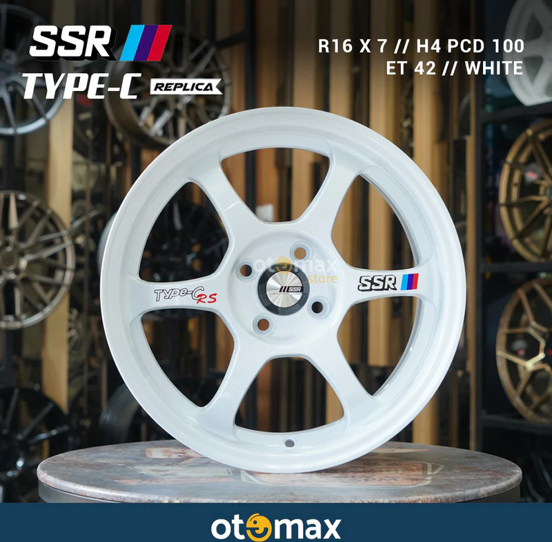 Velg Mobil SSR Type C RS Ring 16 White