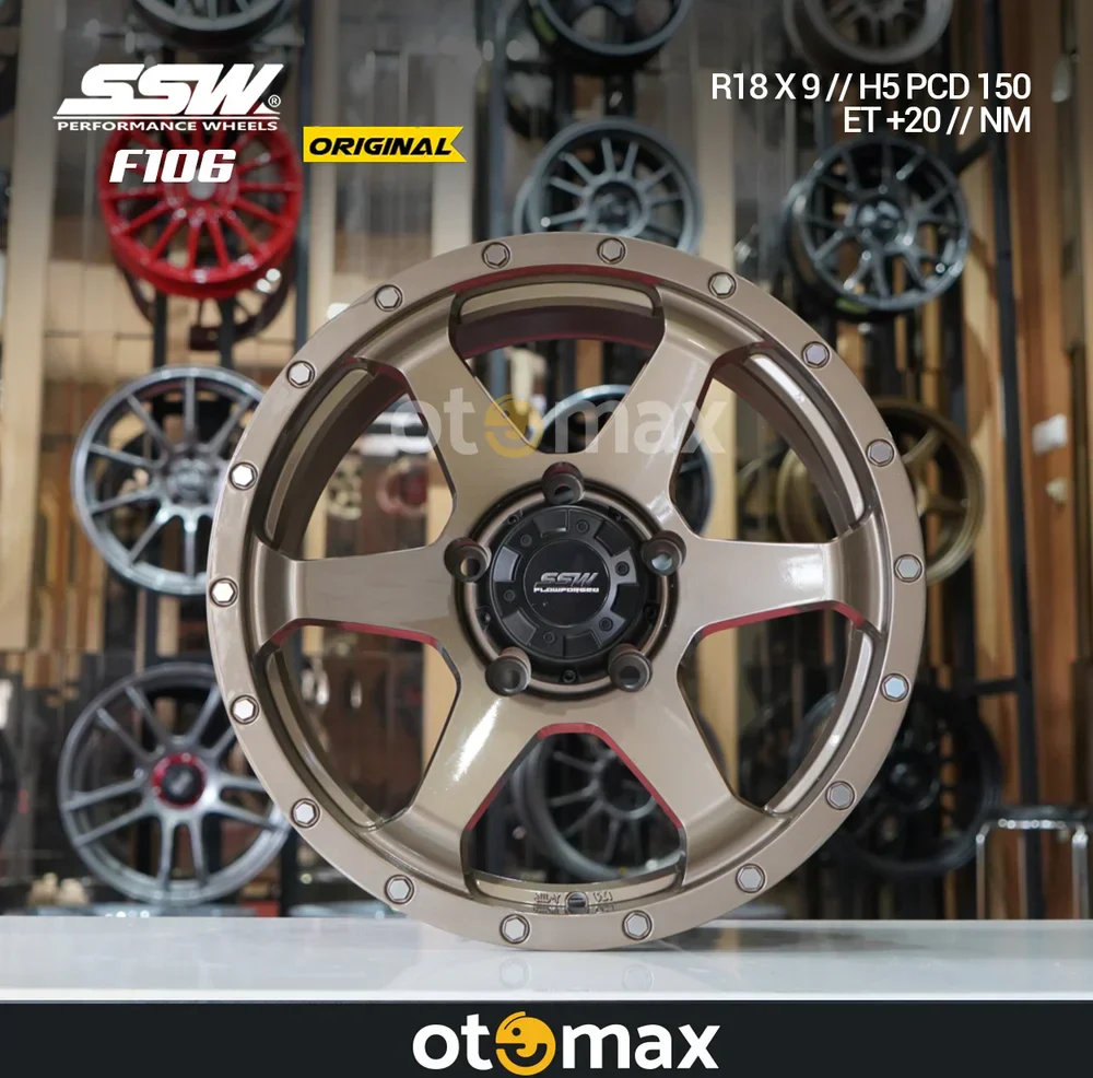 Velg Mobil SSW F106 Original Ring 18 PCD150 BR/NM