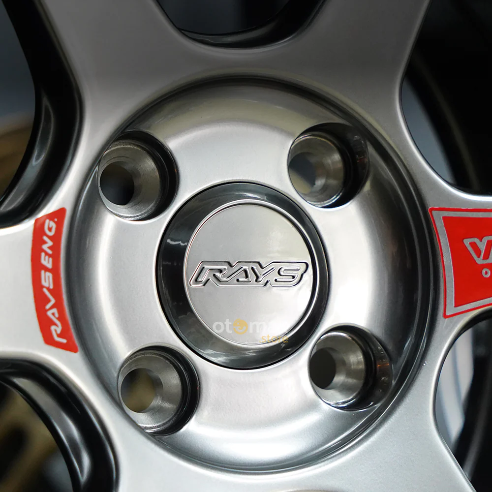 Velg Mobil Volk Rays TE37 Ring 15 Hyper Black Machine Lip - Image 3