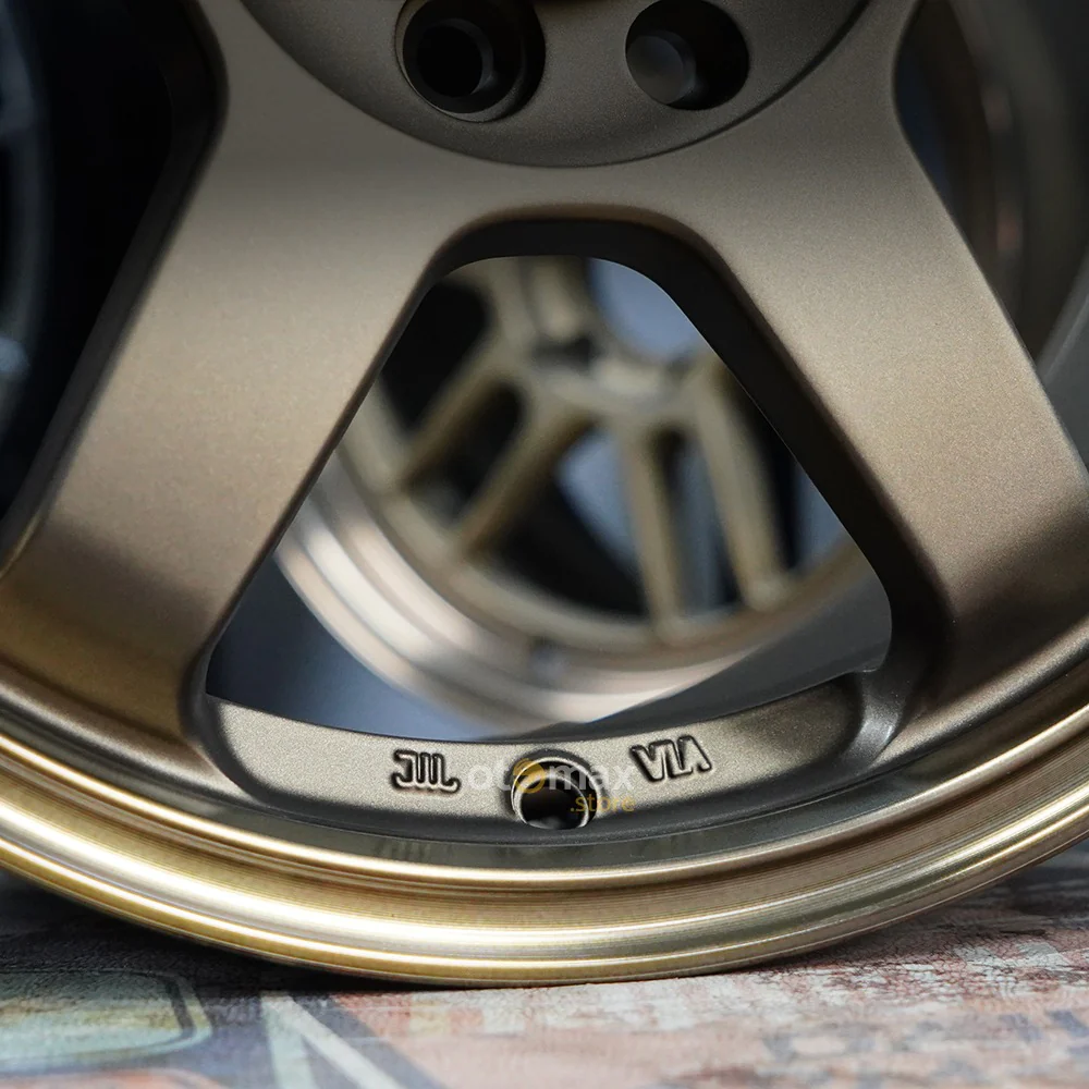 Velg Mobil Volk Rays TE37 Ring 16 Rally Bronze/Milled Text - Image 4
