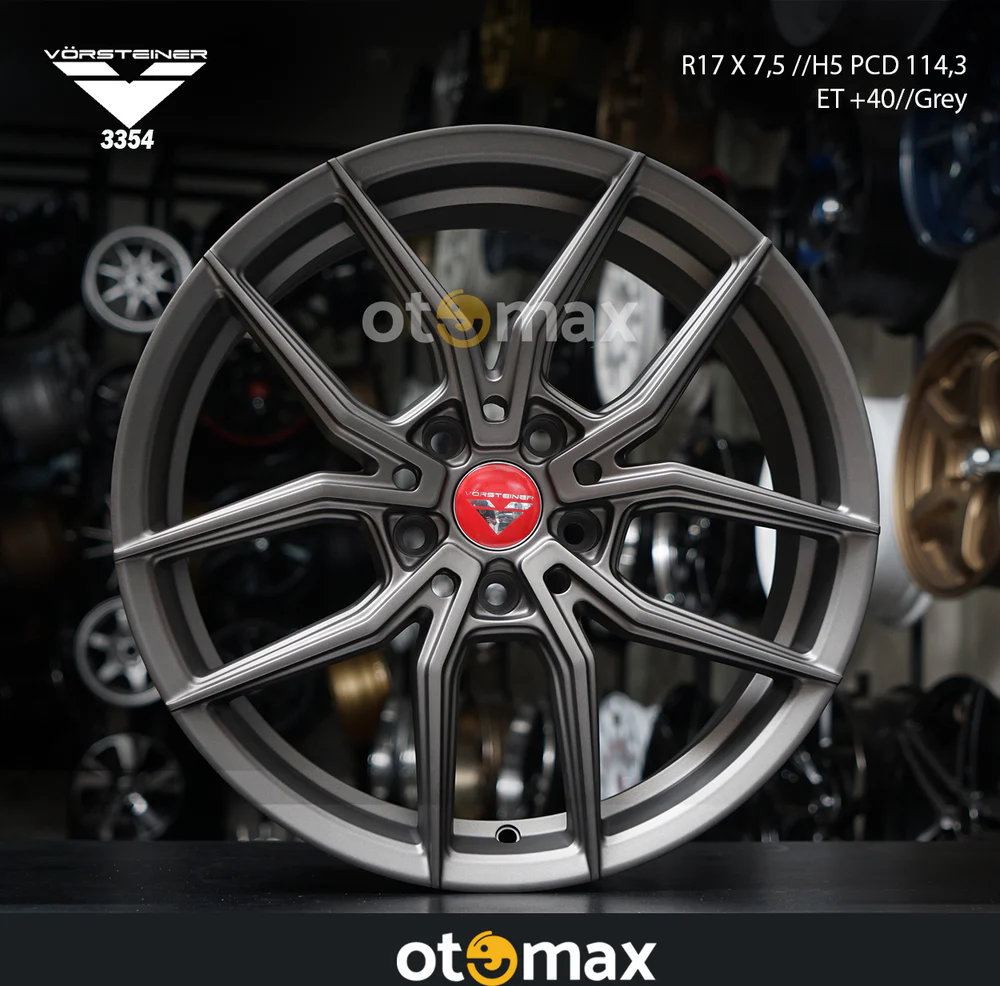 Velg Mobil Vorsteiner 3354 Ring 17 Matte Gunmal